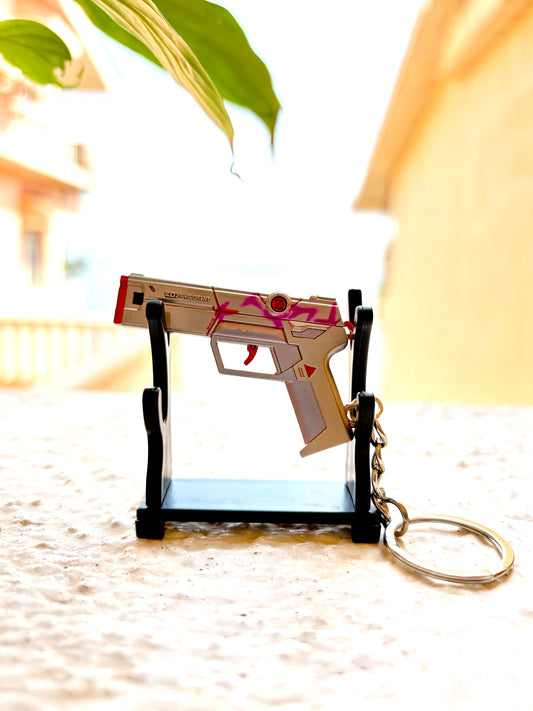[5 CM] Spectrum Classic Full Metal Keychain with Ring Replica from the FPS game Valo