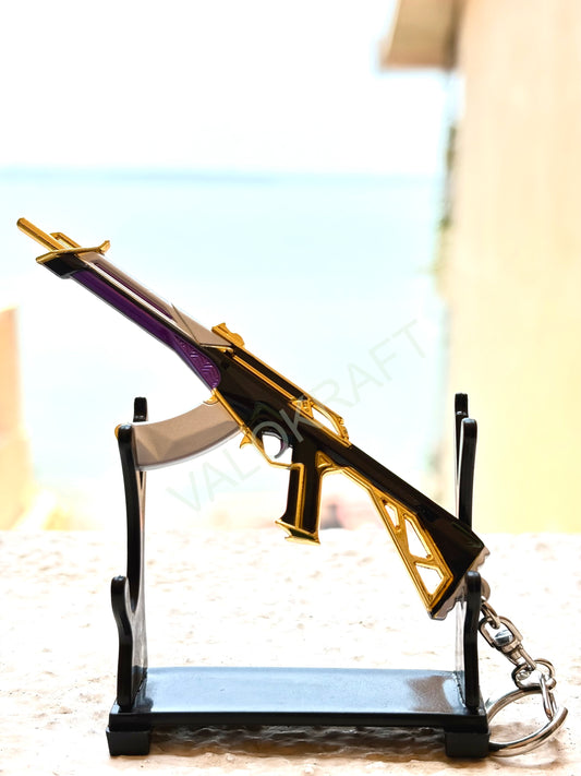 [12 CM] Prime Vandal Miniature Full Metal Keychain with Ring Replica from the FPS game Valo