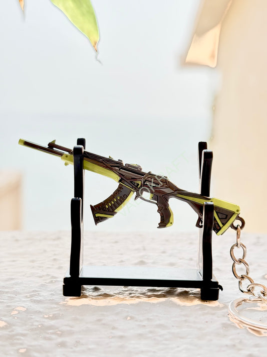 [9 CM] RGX 11z Pro Vandal Miniature Full Metal Keychain with Ring Replica from the FPS game Valorant